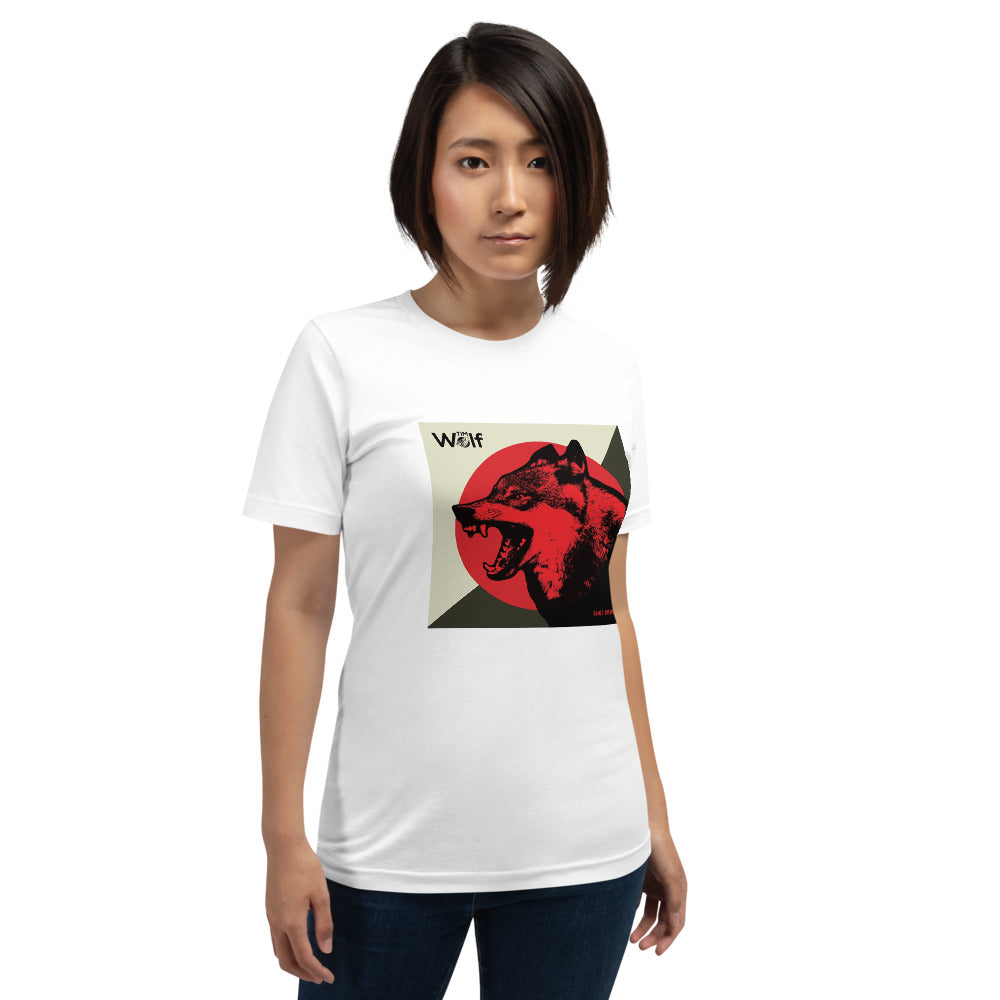 "Shot Down" Song Artwork T-shirt from Artist Tim Wolf.... Short-Sleeve Unisex T-Shirt