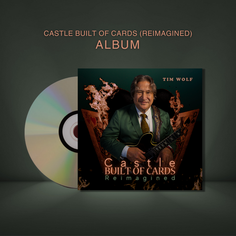 Castle Built of Cards Reimagined Album CD by Tim Wolf