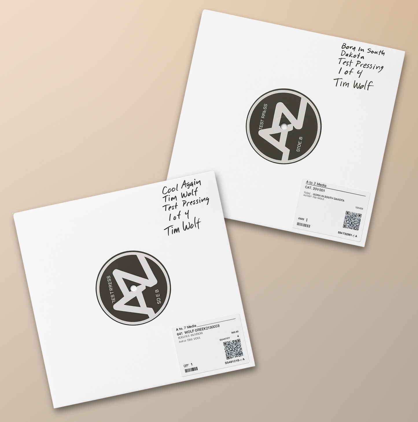 "Cool Again" Vinyl Test Pressing