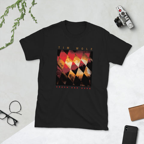 "Crash and Burn" Song Artwork T-Shirt from Tim Wolf